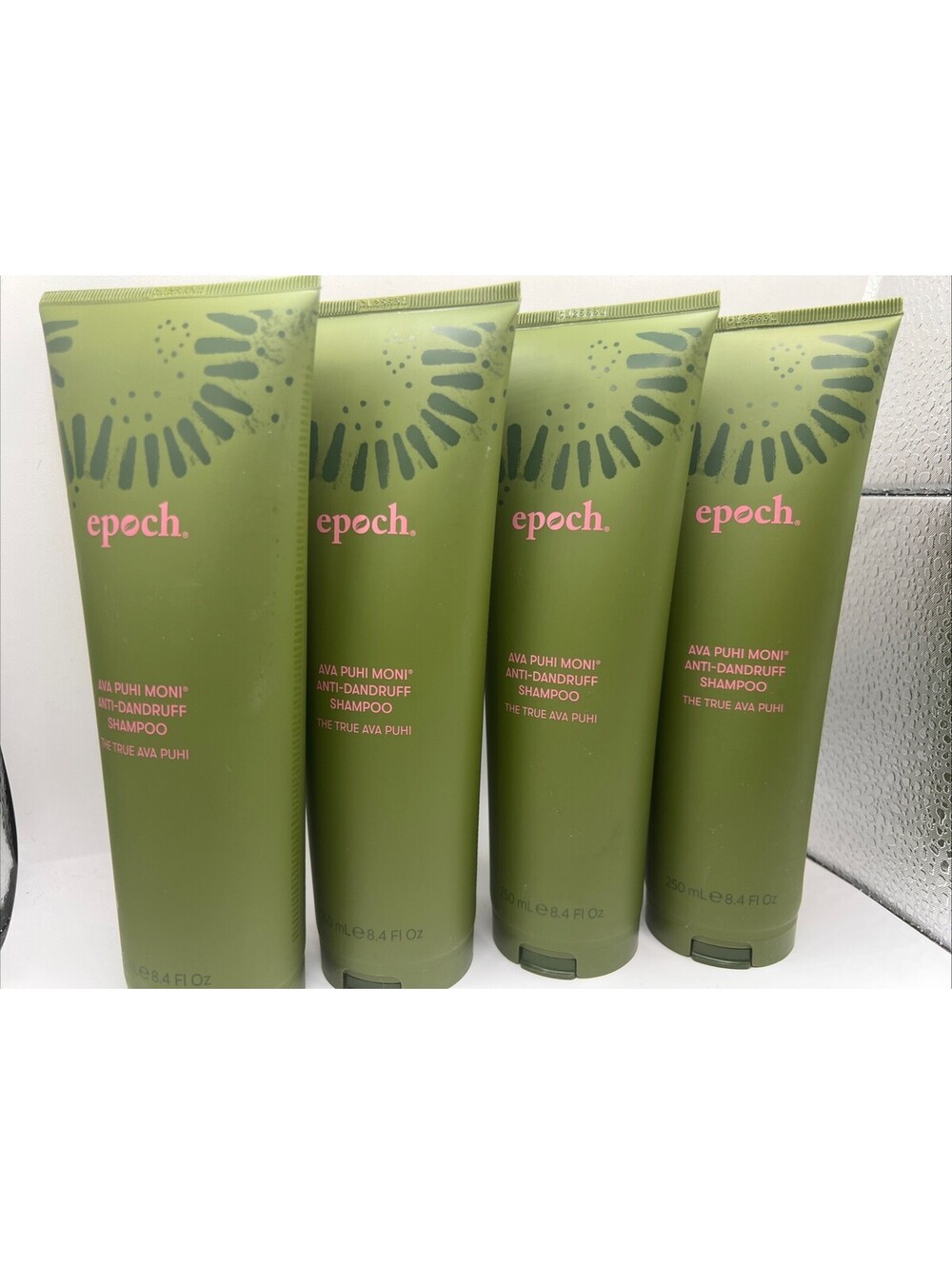 (4) Nu Skin Epoch Ava Puhi Moni Anti-Dandruff Shampoo 8.4fl oz 4 Pack